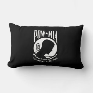 ベトナム戦争の行方不明兵士 POW MIA旗 WW2 ランバークッション