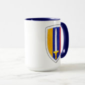 ベトナム戦争の退役軍人の獣医の軍隊共和国 マグカップ (正面右)