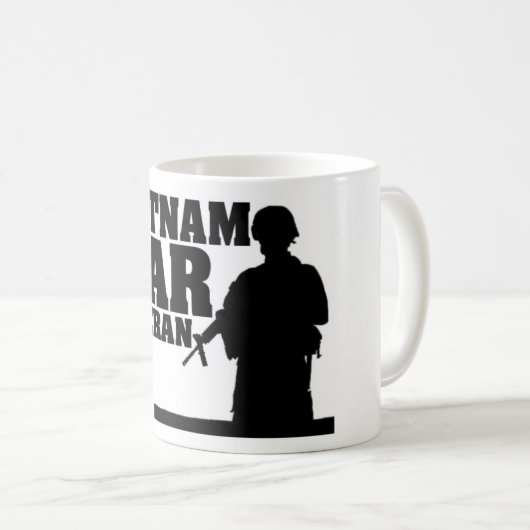 ベトナム戦争の退役軍人 コーヒーマグカップ (正面右)