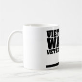 ベトナム戦争の退役軍人 コーヒーマグカップ (左)