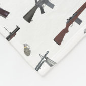 ベトナム戦争アメリカ兵器 フリースブランケット (角)