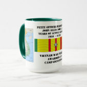 ベトナム戦争セーラーズセーラー5つ マグカップ (正面左)