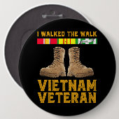 ベトナム戦争ベトナム退役軍人米国退役軍人の日185 缶バッジ (正面&裏面)