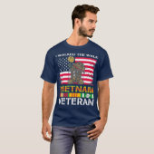ベトナム戦争ベトナム退役軍人贈呈米国退役軍人 Tシャツ (正面フル)