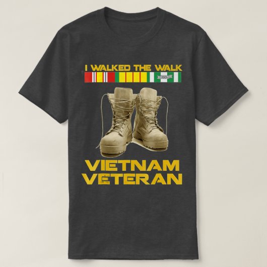 ベトナム戦争ベトナム退役軍人Tギフト米国退役軍人  Tシャツ (デザイン正面)