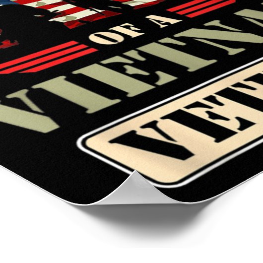 ベトナム戦争従軍者記念館の誇りある孫娘 ポスター (角)