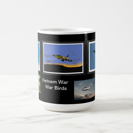 ベトナム戦争航空機コーヒーマグ コーヒーマグカップ (中央)