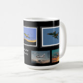 ベトナム戦争航空機コーヒーマグ コーヒーマグカップ (正面右)