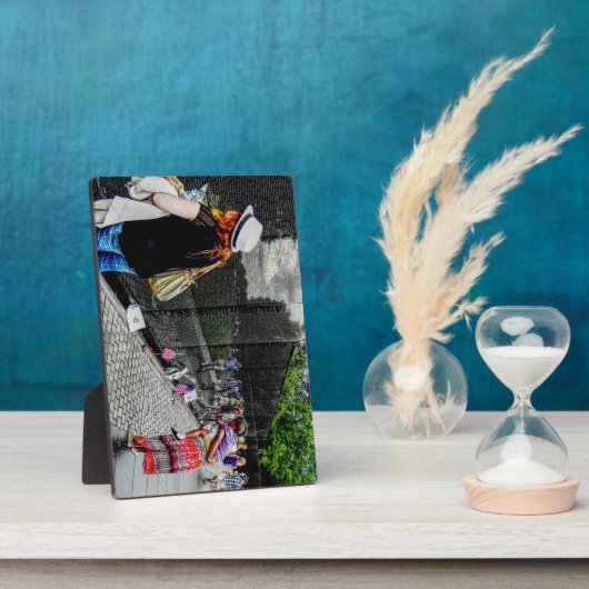 ベトナム戦争記念碑 フォトプラーク (側面)