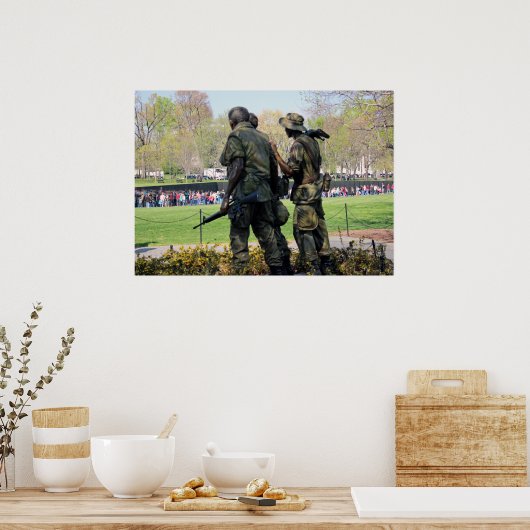 ベトナム戦争記念碑DC ポスター (キッチン)