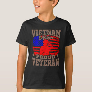 ベトナム戦争退役軍人ア誇りを持ったメリカ退役軍人贈与 Tシャツ