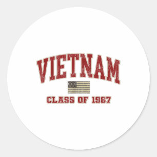 ベトナム戦争退役軍人シャツ軍隊Cl Of 1967 ラウンドシール