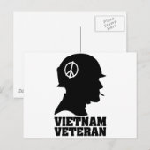 ベトナム戦争退役軍人 ポストカード (正面/裏面)