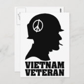 ベトナム戦争退役軍人 ポストカード (正面/裏面)