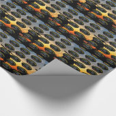 ベトナム戦争退役軍人vetsパッチ ラッピングペーパー (角)