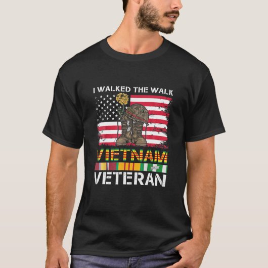 ベトナム戦争_ベトナム退役軍人Tギフト_米国退役軍人 Tシャツ (正面)