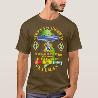 ベトナム戦闘歩兵退役軍人2008 Inf M付き Tシャツ