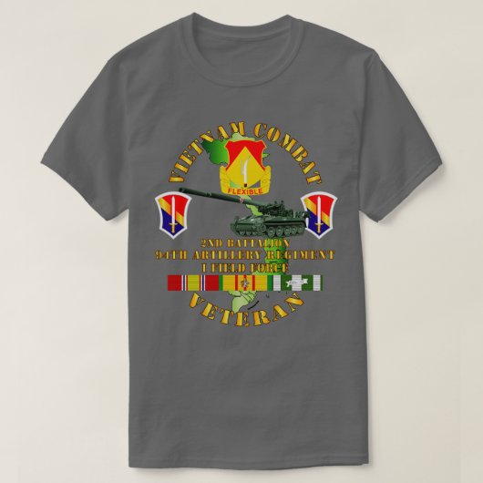 ベトナム戦闘獣医2000年94th Artillery I Field Tシャツ (デザイン正面)