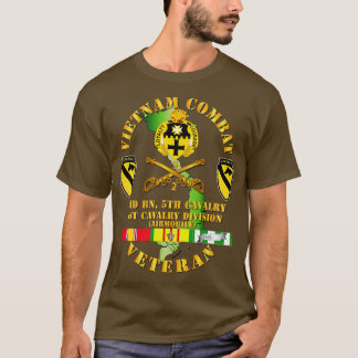 ベトナム戦闘騎兵退役軍人第20回Cav DU Tシャツ