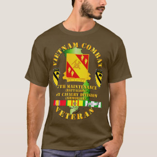 ベトナム戦闘騎兵退役軍人第27回Maint Bn 1st Tシャツ
