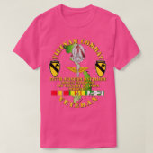 ベトナム戦闘騎兵退役軍人w 227第Bn航空 Tシャツ (デザイン正面)