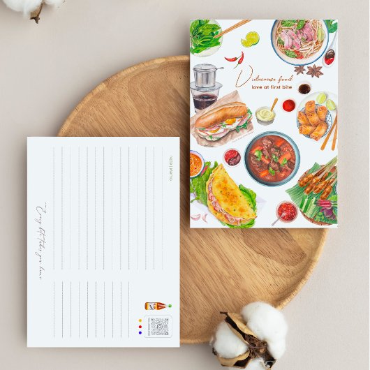 ベトナム料理はがき ポストカード