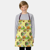 ベトナム料理 エプロン (着用した状態)