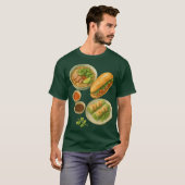 ベトナム料理 バインミー フォー スープ Tシャツ (正面フル)