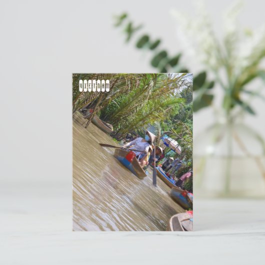 ベトナム旅行の目的地 ポストカード (スタンド正面)