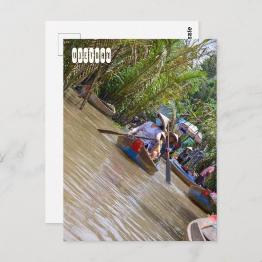 ベトナム旅行の目的地 ポストカード (正面/裏面)