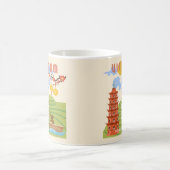 ベトナム旅行アート コーヒーマグカップ (中央)