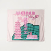 ベトナム旅行アート タペストリー (正面(横))