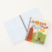 ベトナム旅行アート ノートブック (内部)