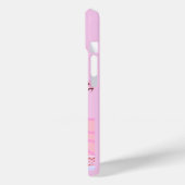 ベトナム旅行アート、ピンク Case-Mate iPhoneケース (裏面 / 左)