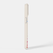 ベトナム旅行アート、ピンク iPhone 15ケース (右側面)