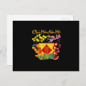 ベトナム旧正月 – テット2023装飾Li ポストカード (正面/裏面)