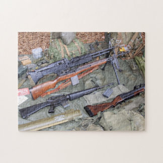 ベトナム時代の歩兵はパズルを連動させます ジグソーパズル