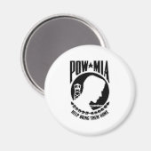 ベトナム時代POW/MIA マグネット (正面/裏面)
