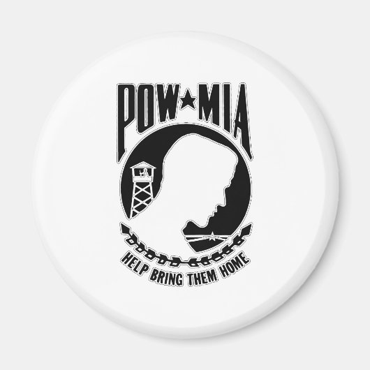 ベトナム時代POW/MIA マグネット (正面)