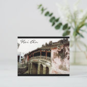 ベトナム橋を渡る ポストカード (スタンド正面)