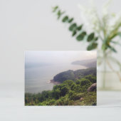 ベトナム沿岸の山景色 ポストカード (スタンド正面)