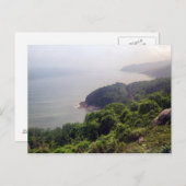 ベトナム沿岸の山景色 ポストカード (正面/裏面)
