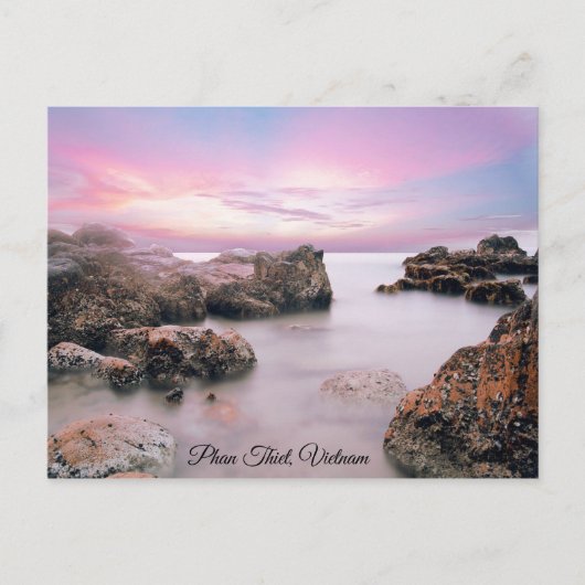 ベトナム沿岸港写真はがき ポストカード (正面)
