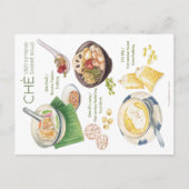 ベトナム甘いスープはがき ポストカード (正面)