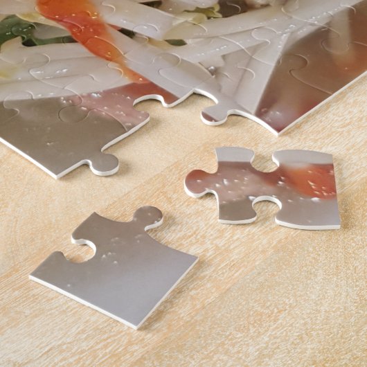 ベトナム産ポービーフヌードルスープ食品ジグソーパズル ジグソーパズル (側面)