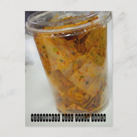 ベトナム米紙スナック ポストカード (正面)