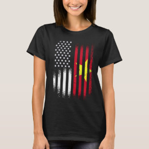 ベトナム系アメリカアジア太平洋伝統月P Tシャツ
