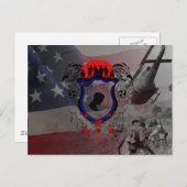 ベトナム落ちたの英雄の追悼 ポストカード (正面/裏面)