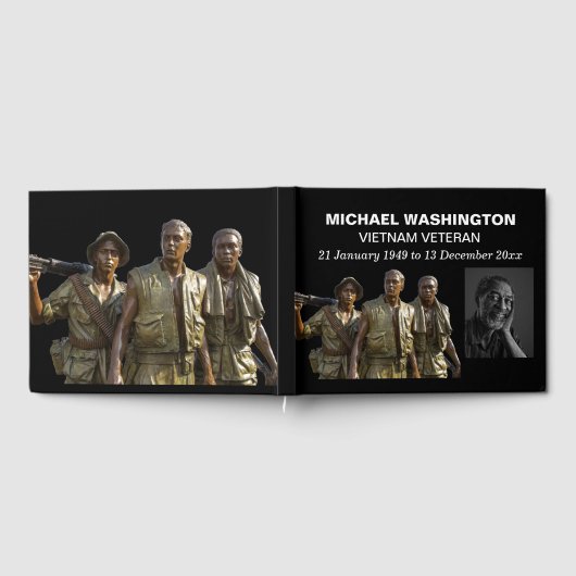 ベトナム記念写真付き写真集 ゲストブック (全面)