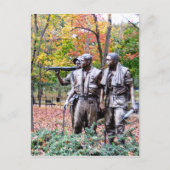 ベトナム記念館 – ワシントンD.C. ポストカード (正面)